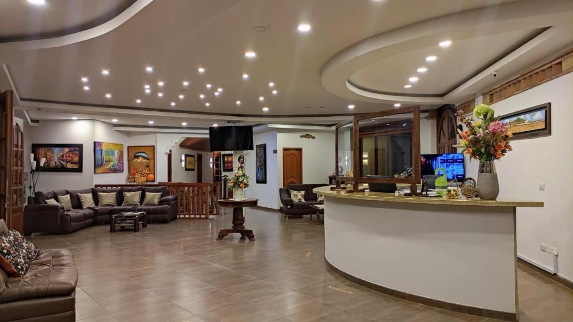 Hotel Puente Piedra Villa de Leyva Eksteriør bilde