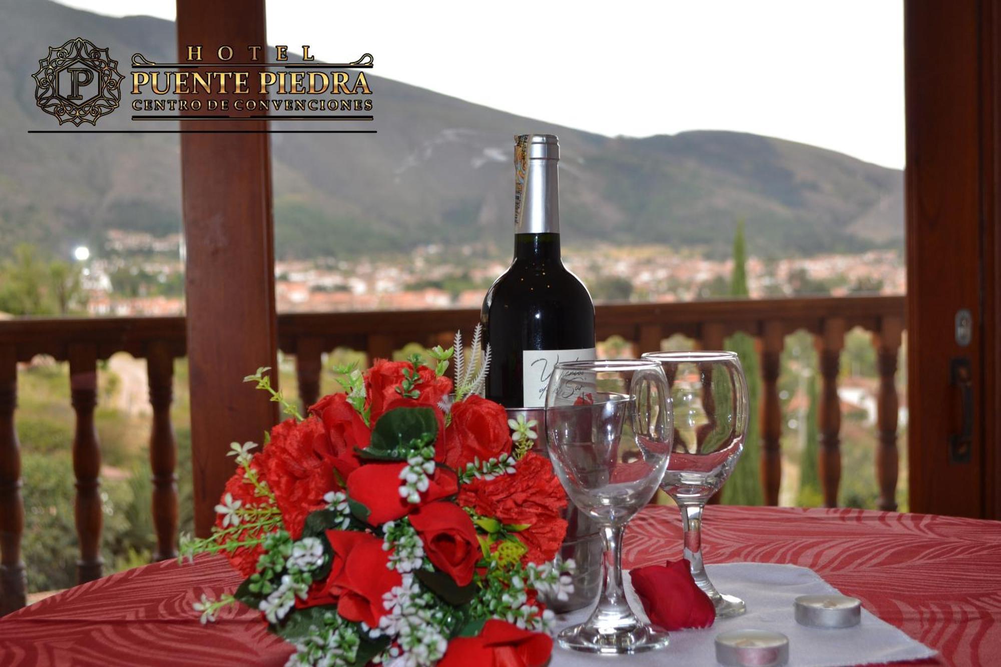 Hotel Puente Piedra Villa de Leyva Eksteriør bilde